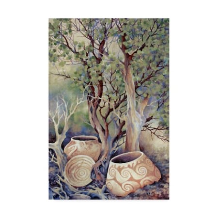 Carol J Rupp 'Ceramic Pottery' Canvas Art,12x19